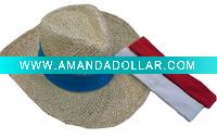 Wholesale yellow straw hats