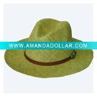Wholesale fashion men's straw hat