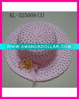 Girls sun hats Fashion design straw hats