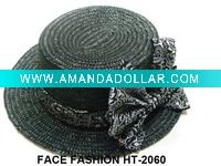 Wholesale fashion wheat straw hat HT-2060