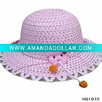 Wholesale Custom made fitted sun straw hat