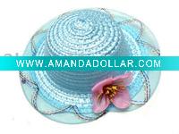 Wholesale 2011 summer kids straw hat ET004
