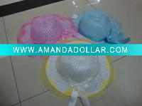 straw hat natural paper straw hat