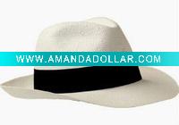 Wholesale fashionable fedora summer & wide brim straw hat