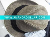 VINTAGE WOMENS STRAW HAT