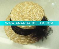 Wholesale NTS110316-012 Straw hats with fashion lace