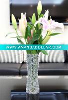 Wholesale Latest style fashion home furnishing PVC plastic folding flower vase
