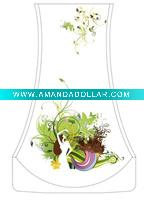 2011 newest plastic folding vase