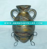 Wholesale pottery vase/flower pot(pottery,house decoration,vase)