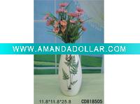 large flower vase