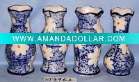 Wholesale porcelain 6" flower vase