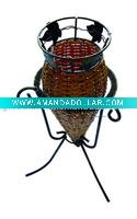 Wholesale Vase W/Metal Stand - A03390