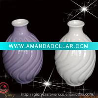 Wholesale Modern White Ceramic Flower Vase