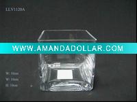Wholesale glass flower vase LLV1120A