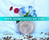 Wooden flower vase