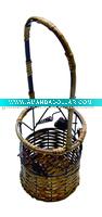 Wholesale Vase W/Metal Stand D - A03389