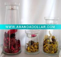 Clear Glass Vase