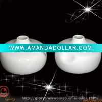 Modern White Ceramic Flower Vase