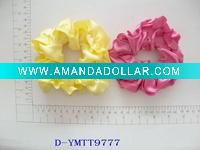 Wholesale 2011 hot promotional ponytails elastic sausage in satin