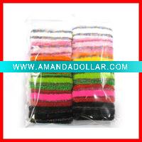 Wholesale colouful hair ponytail set