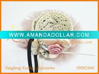 Wholesale new style ponytail hair cover with elastic band (YHHC040)