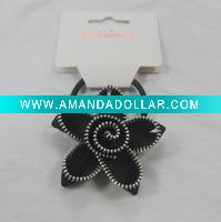 Wholesale Fashion artifical flower ponytail holder