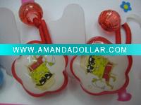 Wholesale 2011 Sponge Bob Babies hair ponytail holder accessory
