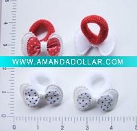 Wholesale fashion ponytail holder with bow