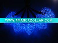 Wholesale 10L Battery Operated LED Lights with Heart Deco