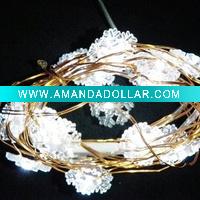 Wholesale snow shape battery operated led strip lights