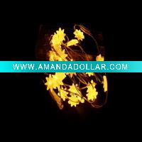 Wholesale led christmas string lights mould series,battery operated decoration lights