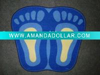 Wholesale nylon rug,cartoon rug,foot rug,foot,rug