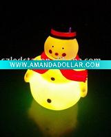 Wholesale Beautiful snowman night lights for Christmas decoration