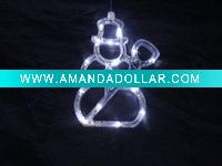 LED battery lights (snowman)