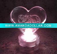 Wholesale LED floralytes heart shape light