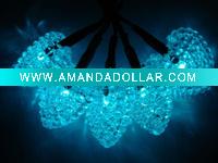 Wholesale 10L Battery Operated LED Lights with Heart Deco
