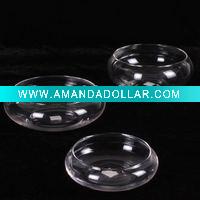 Wholesale High transparent large glass bowl for fish
