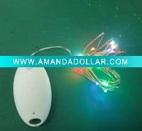 Wholesale led decotative light,RGB,oval battery operated,promotion gifts