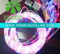 Beautiful battery operated 1m led string rope light for decorative