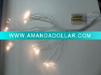 LED battery lights (PVC stiff hard wire)