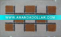 Cotton bath rug