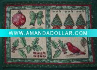 Wholesale christmas jacquard door mat, tapestry floor mat,jacquard rug