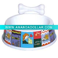 Wholesale pet plastic bowl