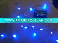 2m 20 lights led copper string light with battery operated