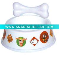 Wholesale pet plastic bowl