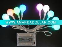 LED battery lights with (PVC ball)