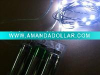 2m 20 lights led copper string light with battery operated
