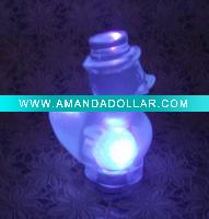 Wholesale LED submersible duck lamp in purple color