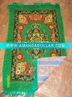 Wholesale Islamic Travel Prayer Mat/muslim prayer rug/