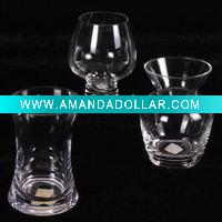 Wholesale Large glass bottle for flower and decoration
